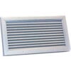 Aluminum Door Louver 24"" x 24"" - ADL 24x24
