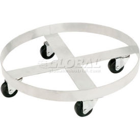Global Industrial™ Stainless Steel Drum Dolly for 30 Gallon Drum - 800 Lb. Capacity