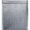 Global Industrial™ Cool Shield Thermal Bubble Mailers 15""W x 17""L Silver 50/Pack
