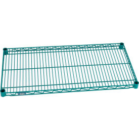 Nexel® S1260G Poly-Green® Epoxy Wire Shelf 60""W x 12""D