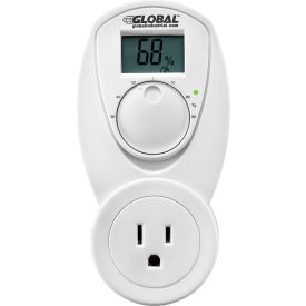 Global Industrial® Plug In Humidifier Control 120V 15A Analog 30-90 Relative Humidity