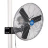 Global Industrial 24"" Oscillating Fan Pole or Column Mount 7525 CFM 1/4 HP