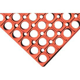 Apache Mills TruTread™ Anti Fatigue Drainage Mat 7/8"" Thick 3' x 5' Red
