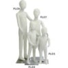 Flexible Children's Mannequin 9 Years Old Height 50""