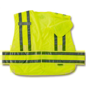Ergodyne® GloWear® 8244PSV Expandable Public Safety Vest Lime XL/2XL