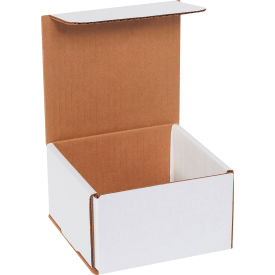 Global Industrial™ Corrugated Mailers 5""L x 5""W x 3""H White