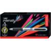 BIC® Intensity Ultra Permanent Marker Extra-Fine Needle Tip Tuxedo Black Dozen