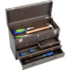 Kennedy® 520B Signature Series 20-1/8""W X 8-1/2""D X 13-5/8""H 7 Drawer Brown Machinists Chest