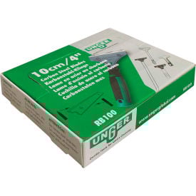 Unger® 4"" Stainless Steel Replacement Blades 10 Pack - RB100