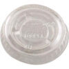 Dart® DCCPL100N Portion Cup Lids Fits 1/2-1 oz. cups Plastic Clear 2500/Carton