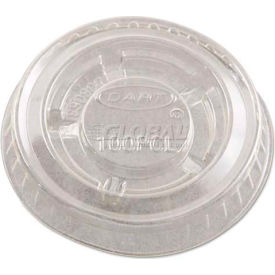 Dart® DCCPL100N Portion Cup Lids Fits 1/2-1 oz. cups Plastic Clear 2500/Carton
