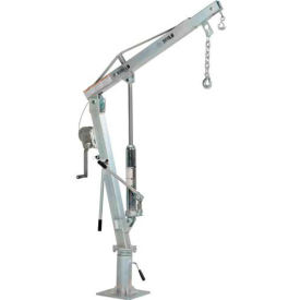 Galvanized Steel Winch Operated Pickup Truck Jib Crane WTJ-2-G 1000 Lb.