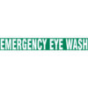 Accuform PTP187 Floor Stripe™ - Emergency Eye Wash - 3"" x 12""