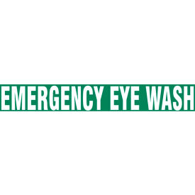 Accuform PTP187 Floor Stripe™ - Emergency Eye Wash - 3"" x 12""