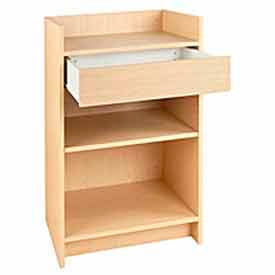 20""D x 24""W x 38""H Register Stand - Maple
