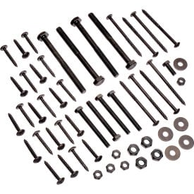 Replacement Hardware for Wood Picnic Tables - Galvanized Base