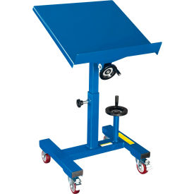 Global Industrial™ Tilting Work Table 300 Lb. Cap. 24 x 24 with Mechanical Crank