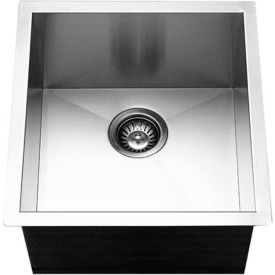 Houzer® CTR-1700 Contempo Series Undermount Stainless Steel Bowl Bar/Prep Sink