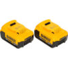 DeWALT® DCB204-2 20V Li-Ion 20V MAX Battery 4Ah Extended Capacity 2Pk