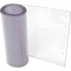 Replacement 12"" x 9' Standard Clear Strip for Strip Curtain Doors