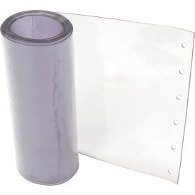 Replacement 12"" x 9' Standard Clear Strip for Strip Curtain Doors