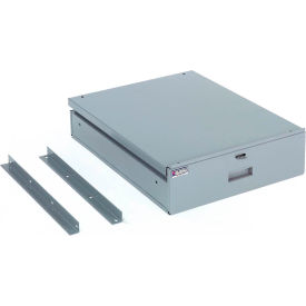 Global Industrial™ Standard Steel Drawer 18-1/4""W x 23-7/8""D Gray