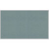 Ghent Bulletin Board - Vinyl - Aluminum Frame - 46.5""W x 36""H - Stone