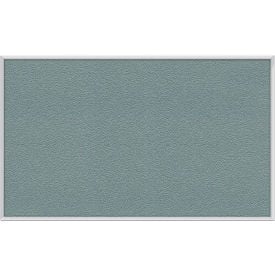 Ghent Bulletin Board - Vinyl - Aluminum Frame - 46.5""W x 36""H - Stone