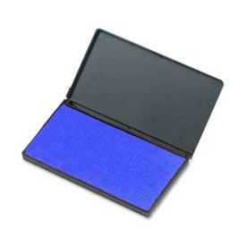 CLI® Stamp Pad 2-3/4"" x 4-1/4"" Nontoxic Reinkable Blue