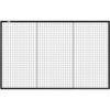 Global Industrial™ Machine Wire Guard Panel 8'W Black