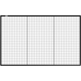 Global Industrial™ Machine Wire Guard Panel 8'W Black
