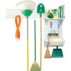 Wall Control Pegboard Garden Tool Board Organizer White 48"" X 32"" X 9""