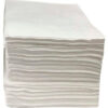 Global Industrial™ Oil Only Sorbent Pads Medium-weight 15""W x 18""L White 100/Pack