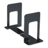 Jumbo Economy Metal Bookends Black Enamel