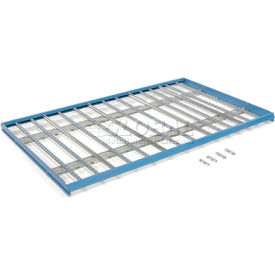 Gravity Flow Level (96""W x 96""D) or (96""W x 84""D) for Tear Drop Pallet Rack