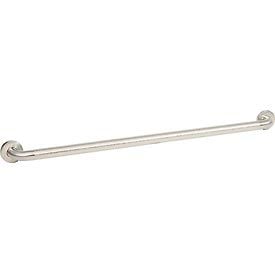 Bobrick® 1-1/2"" Dia. Straight Peened Grab Bar 42""W - B6806.99x42