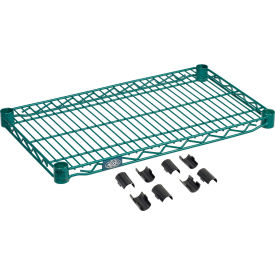 Nexel® S1430G Poly-Green® Epoxy Wire Shelf 30""W x 14""D