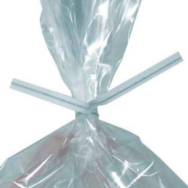Global Industrial™ Paper Twist Ties 6""L x 5/32""W White 2000/Pack