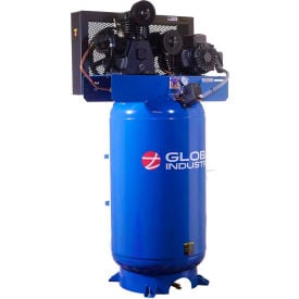 Global Industrial™ Two Stage Piston Air Compressor 5 HP 80 Gal. 1 Phase 230V
