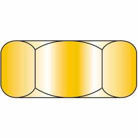 Finished Hex Nut - 3/8-16 - Low Carbon Steel - Hot Dip Galvanized - UNC - Pkg of 100 - BBI 323120