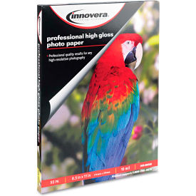Innovera® High-Gloss Photo Paper 99550 8-1/2"" x 11"" White 50/Pack