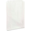Bagcraft Grease Resistant Bags 6-1/2""W x 1""D x 8""H White 2000/Pack