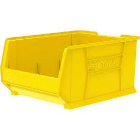 Akro-Mils® Akro-Bin® Plastic Super-Size Stacking Bin 23-7/8""L x 18-1/4"" W x 12""H Yellow