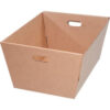 Corrugated Tote MT251912 - 25""L x 19""W x 12""H - Kraft - Price Each