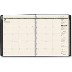 AT-A-GLANCE® Recycled Monthly Planner 11 x 9 Black 2024