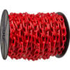 Mr. Chain Plastic Chain Barrier On A Reel 2""x125'L Red