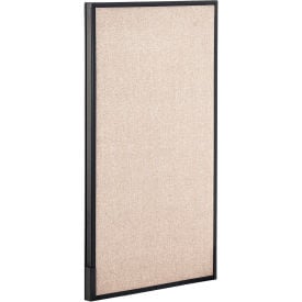 Interion® Office Partition Panel 24-1/4""W x 42""H Tan