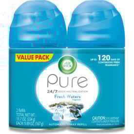 Air Wick® Freshmatic Ultra Automatic Spray Refill Fresh Waters Aerosol 5.89 oz. 2/Pack