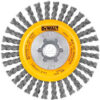 DeWalt DW49202B HP Stringer Wire Wheel 6"" X 5/8-11"" .020"" Carbon Wire  Carbon Steel
