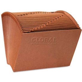 Universal® Leather-Like Expanding File Open Top 12 x 10 1-31 Letter Redrope